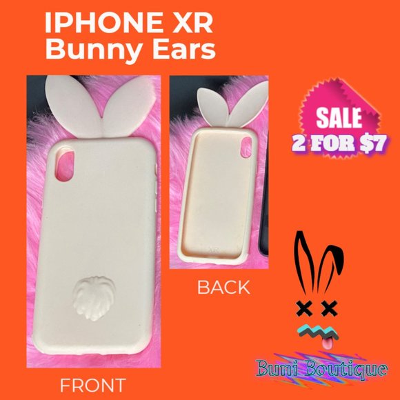 BUNNY EARS IPHONE XR CASE